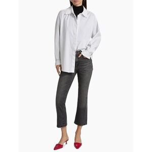 R13 Kick Fit Ankle Jeans in Dark Moon Black size 27